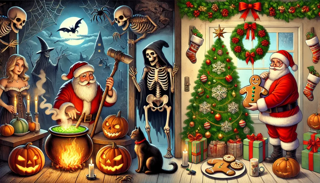 Halloween vs christmas