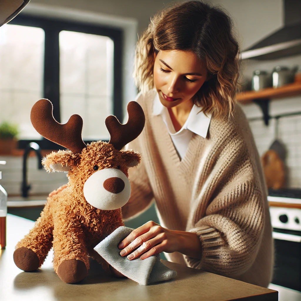 Mom Surface cleaning Reindeer warmie